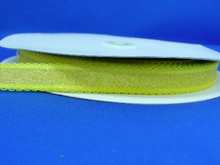 5分金蔥蕾絲-黃色