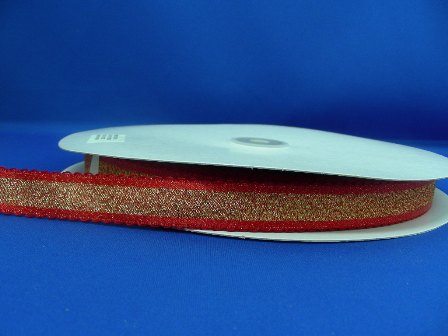 5分金蔥蕾絲-紅色