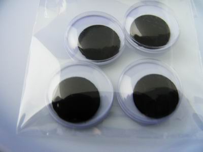 15mm 黑白眼睛