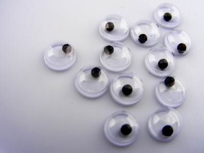 6mm 黑白眼睛
