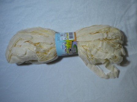 波波緞帶素線#01米色